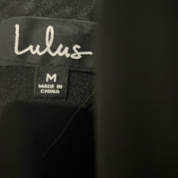 NWT Lulus Black Lace Maxi Dress - Picture 11 of 11